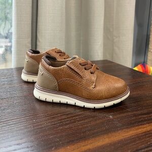 Toddler Tan Dress Shoes